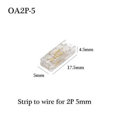 COB LED 와이어 커넥터 연결 솔더리스 미니 버클 FCOB RGB CCT LED 스트립 조명 어두운 영역 커넥터 없음 2 3 4 핀 30 개, 30개