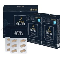 VTR 고려발효 진홍삼 캡슐 6년근 홍삼 1개월, 1개, 30정