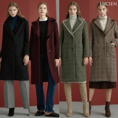 밍크롱코트