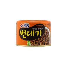 유동 번데기 통조림 130g 번데기캔, 7개