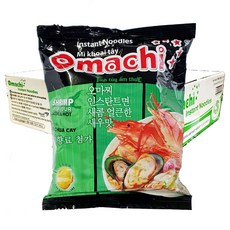 베트남 오마치 라면 미톰 새우맛 OMACHI MI TOM CHUA CAY, 18개