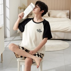 체크커플파자마