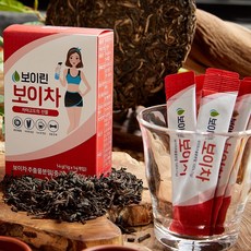 보이린 유기농 보이차 스틱 이효리 홈쇼핑 코스트코 중국마시는차 미니 효능 10박스, 10box