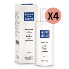 리놀라 페트앤 오일 바쓰 200ml 4개