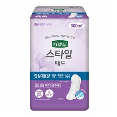 디펜드 스타일 패드 여성용 안심대용량 300ml 14p, 참사랑 슈퍼롱 안심 대용량패드 10p