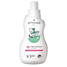 ATTITUDE Baby Fabric Softener 애티튜드 캐나다 수입 무향 베이비 유아 섬유유연제 40회분 1L 2팩