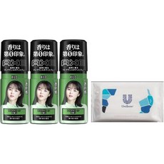 일본직발송 6. UNILEVER_AXE AXE(액스) 향수 바디 스프레이 킬로 60 G×3개 덤 첨부 B08ZDSXVQM