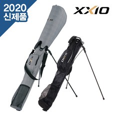 [2020년신제품]던롭 젝시오 GGB-X129CK 4.5인치 스탠드 하프백(수납6개/초경량1.4kg), 블랙체크