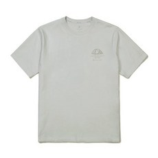 스노우피크 국내매장판 S23MMCTS68 퀵드라이 랜드 반팔 티셔츠 Light Gray