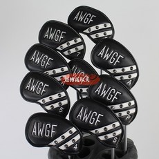 ANEW 골프 아이언 커버 골프 클럽 헤드 커버 보호대, H