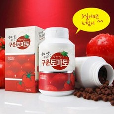 구운 토마토환 180g 천연건조 건강환 국내산, 3병, 3개