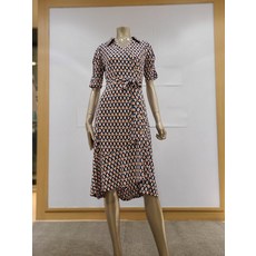 꼼빠니아 꼼빠니아 프린 카_라넥 저지원피스 CA-CU5WKO-030 (P002688301)
