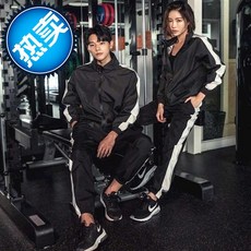 땀복 남자세트 빅사이즈 무게줄인 땀배출 헬스 운동 조깅운동 커플 땀흘리기