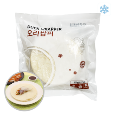 터보마켓 중국식품 랜시 베이징덕 오리쌈피 오리구이 오리쌈 전용 면피, 600g, 1개