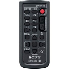 카메라 리모컨 미러리스 변환 Alpha NEX용 소니 RMTDSLR2 무선 블랙, Black, 1개