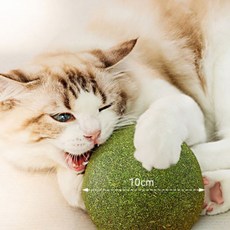 라고머스 10cm 대왕 볼 장난감 분리불안 심신안정, 1개, 캣닢볼