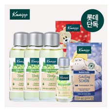 [크나이프] [롯데단독★빠른배송] 바디 셀룰라이트 오일 100ml 3개 + 추가구성(오일20ml+배쓰솔트2개)