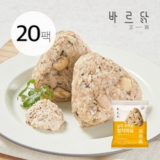 바르닭 삼각주먹밥 참치마요, 삼각주먹밥 참치마요 20팩, 20개, 100g