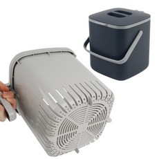 철벽방어음식물쓰레기통 음쓰통 손잡이 바구니 음식쓰레기통 음식물쓰레기홀더