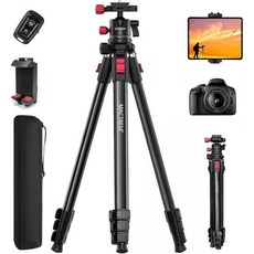 맥트렘 프로페셔널 DSLR 카메라 삼각대 67인치, 67 inch