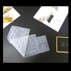 와이케이몰 프리플로우 archon AK47 키스킨 고탄력 고급 TPU 방수 키보드 커버, 1개, 투명