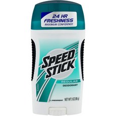 스피드 스틱 Speed Stick 데오드란트 레귤러 3 oz (3팩) (3), 85g, 3개