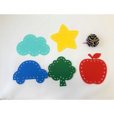 기차모양실꿰기