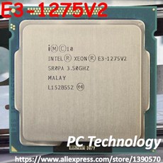 인텔 CPU 제온 E3-1275V2 프로세서 3.50GHz 8M 쿼드 코어 E3 1275V2 E3-1275 V2 소켓 1155 1275