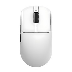 VXE R1 PRO 무선 잠자리 게이밍 마우스, 화이트, R1 PRO 마우스 화이트, R1 PRO 마우스