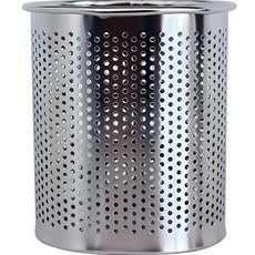 EVERYOUNG 不鏽鋼圓形餐具桶, 單色, 1個