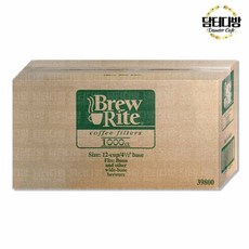 Brew Rite 원형여과지 12-cup(48번) 1박스 - 1000매, 상세페이지 참조