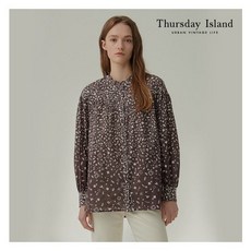 써스데이아일랜드 [Thursday Island] 여성 그라데이션 셔츠형 블라우스(T212MBL136W)