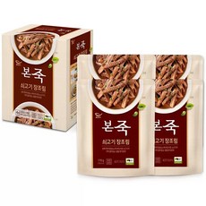 본죽 대표반찬 쇠고기 장조림 170g x 4팩