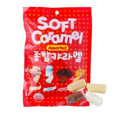소프트 종합 카라멜 100g 수입과자 초콜렛 초콜릿 사무실 후식 간식, 1PBP_소프트 종합 카라멜 100g