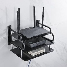 셋톱박스 숨기기 벽걸이tv 선정리 셋탑박스 정리함 벽콘센트가리개 거치대 맞춤, 오류 발생시 문의 ( 넘버원소싱 )