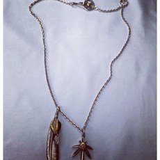 크롬하츠십자가목걸이