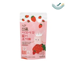 [에코맘의산골이유식] 산골사각사각요거트 동결건조, 8개, 15g, 딸기