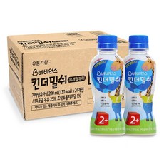 엘지생활건강베비언스킨더밀쉬2단계200ml24