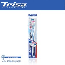 트리샤 퍼펙트 치아건강 화이트닝 기능성 칫솔 1개입, 부드러운모