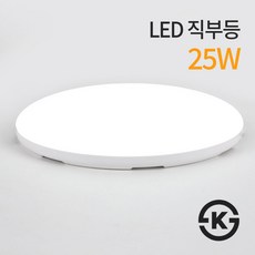 LED 원형 직부등 25W KS인증 주광색, 1개 1개