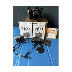 Nikon D200 10.2MP 디지털 SLR DSLR 카메라 시그마 줌 배터리 번들 테스트 - 니콘dslr카메라