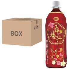 味丹 烏梅汁, 900ml, 12瓶