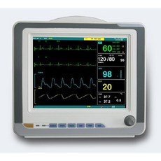 환자감시장치 바이탈체크 환자 맥박 혈압 차트 모니터, 표준 구성 + 배터리
