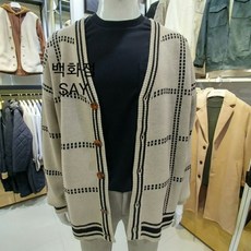 어스앤뎀 백화점SAY 어스앤뎀 라인가디건(TDWD851)