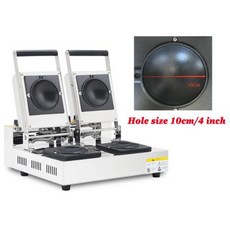 더블 플레이트 UFO 디저트 샌드위치 만드는 기계 프레스 햄버거 메이커 상업용 파니니 팬 기계, 220v, AU