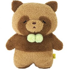 선레몬 후와후와 탓톤 너구리 인형 M 브라운, 너구리(M)