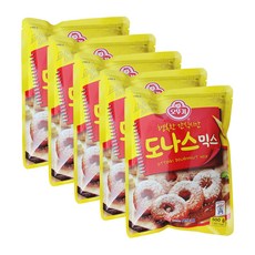오뚜기 행복한 간식시간 도나스 믹스 500g 5개