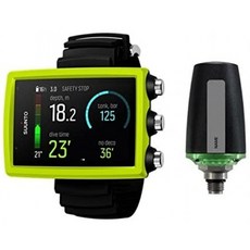 송신기와 USB 송신기와 이온 코어 라임 SUUNTO 이온 코어 손목 다이빙 컴퓨터, 단일옵션