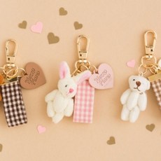 [텐바이텐] [혜화동소품샵] 테디베어 키링, pink rabbit