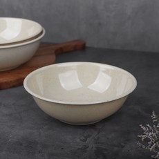 순백 멜라민 그릇 라면 우동 비빔밥 식당, A 우동기 대 마블 21.2cm (005151), 1개